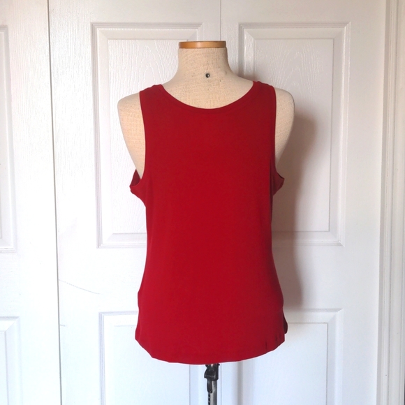 Banana Republic Red Tank Top NWT - Picture 3 of 7
